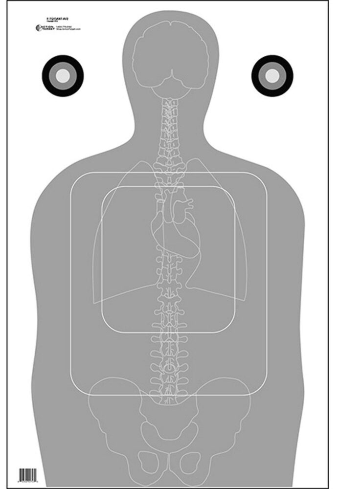 Action Target FTQ15ANTAV2100 Qualification  Silhouette/Vitals Pap