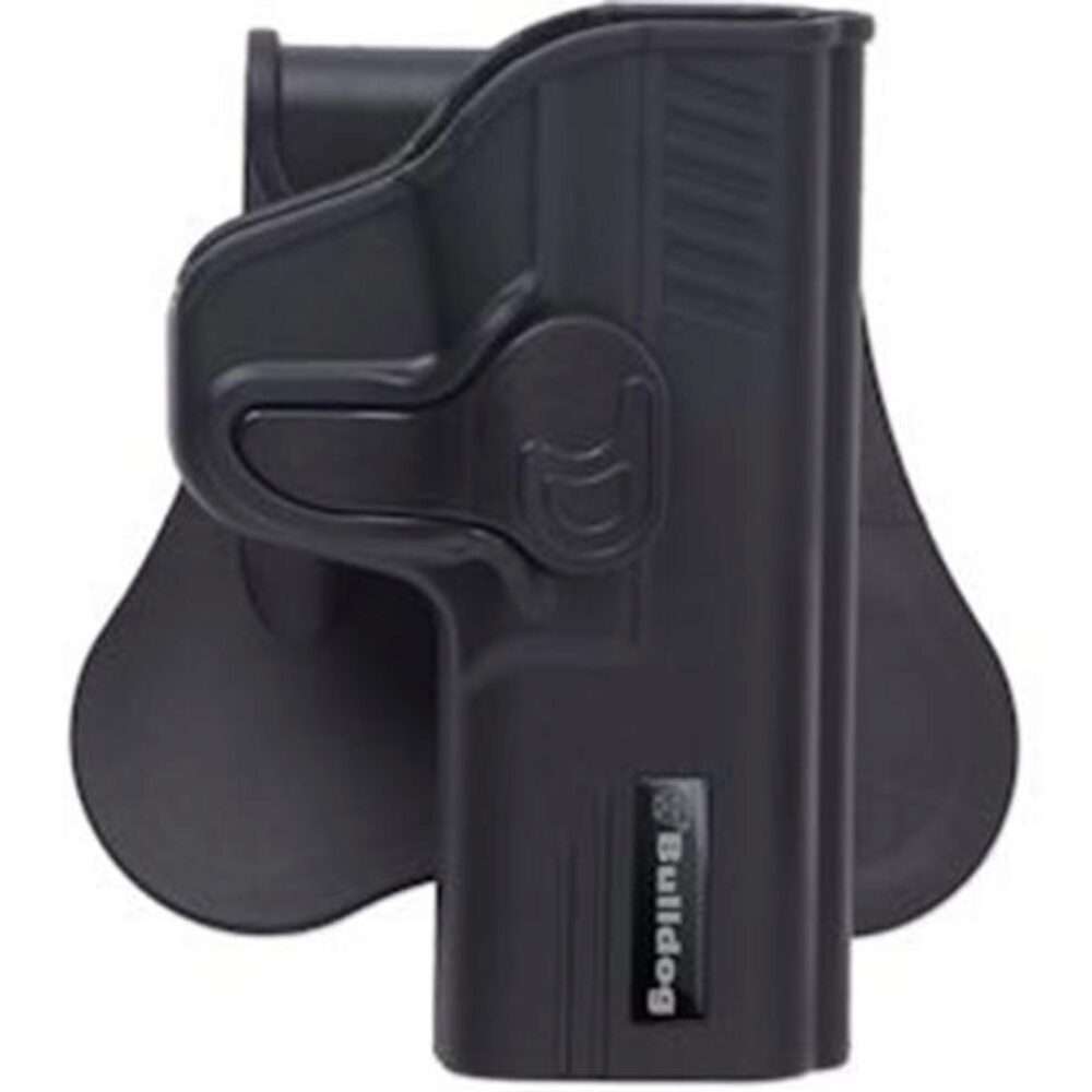 Bulldog RRLCP Rapid Release  OWB Black Polymer Paddle Fits Ruger