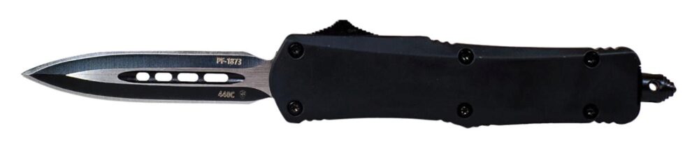 Templar Knife SBR131 Black Rubber Gen II Small 2.69 OTF Dagger Pl