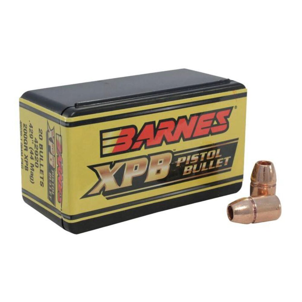 BARNES XPB 44 CALIBER (0.429'') PISTOL BULLETS