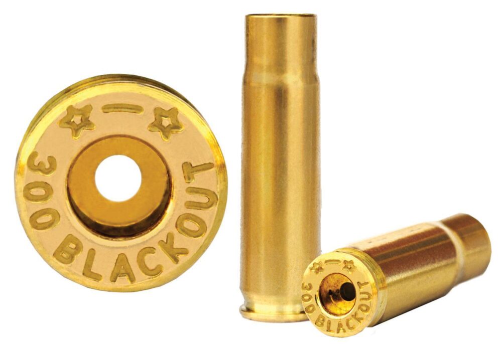Starline Brass 300BLKEUP100 Unprimed Cases  300 Blackout Rifle Br