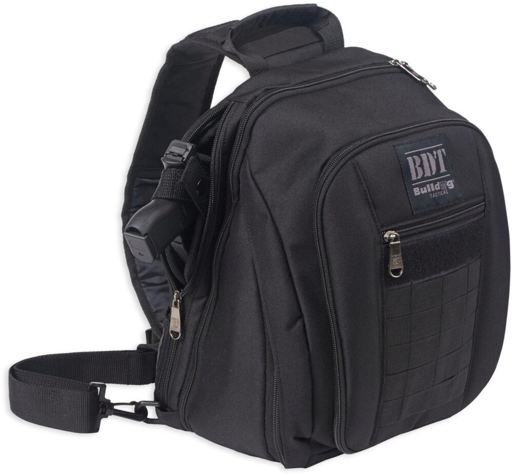 Bulldog BDT408B BDT Tactical Sling Pack Small Style Nylon w/ Blac