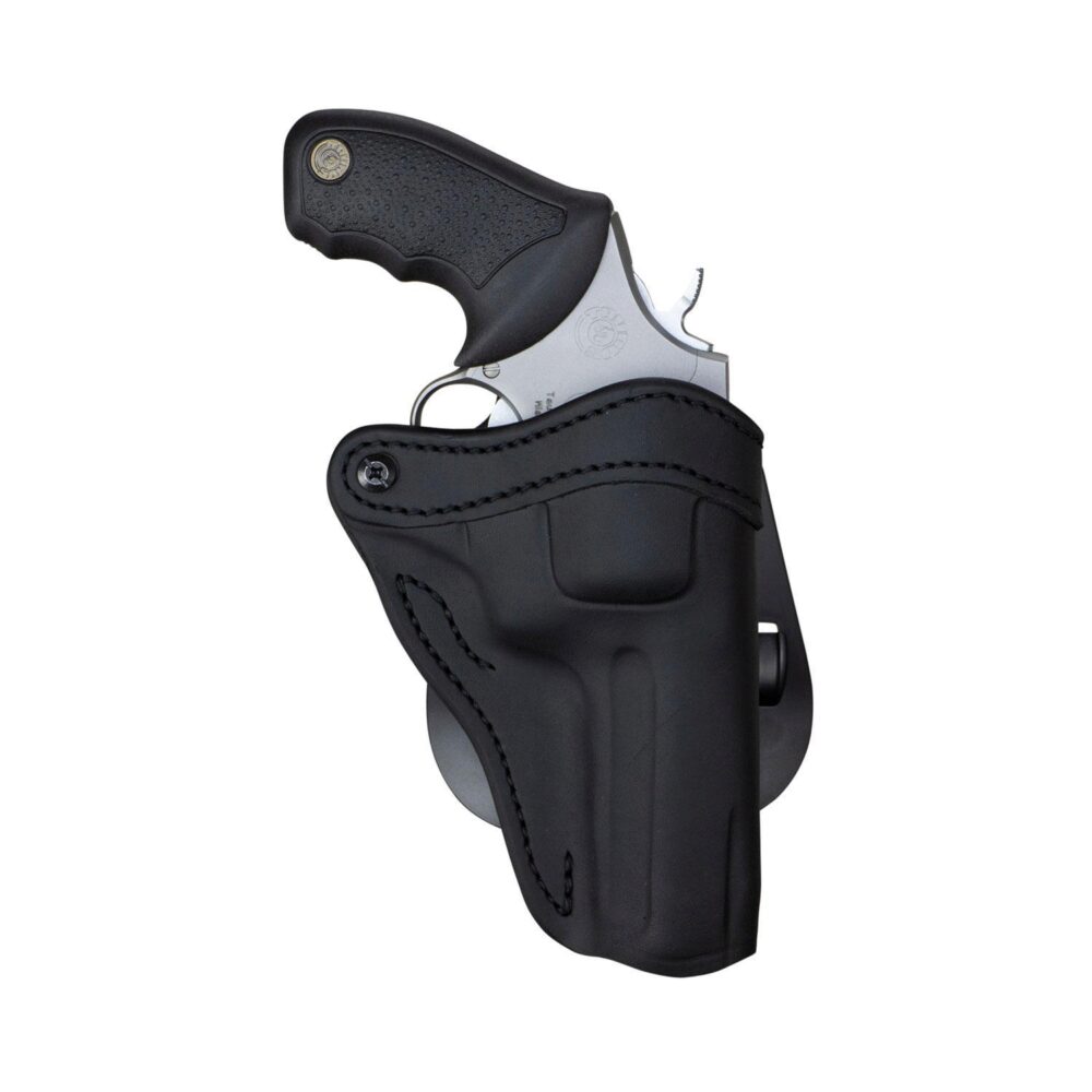 1791 Gunleather PDHR2SBLR RVH2  OWB Stealth Black Leather Paddle