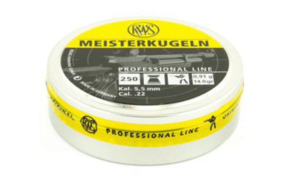 Umarex RWS Meisterkugeln .22 cal 250/ct