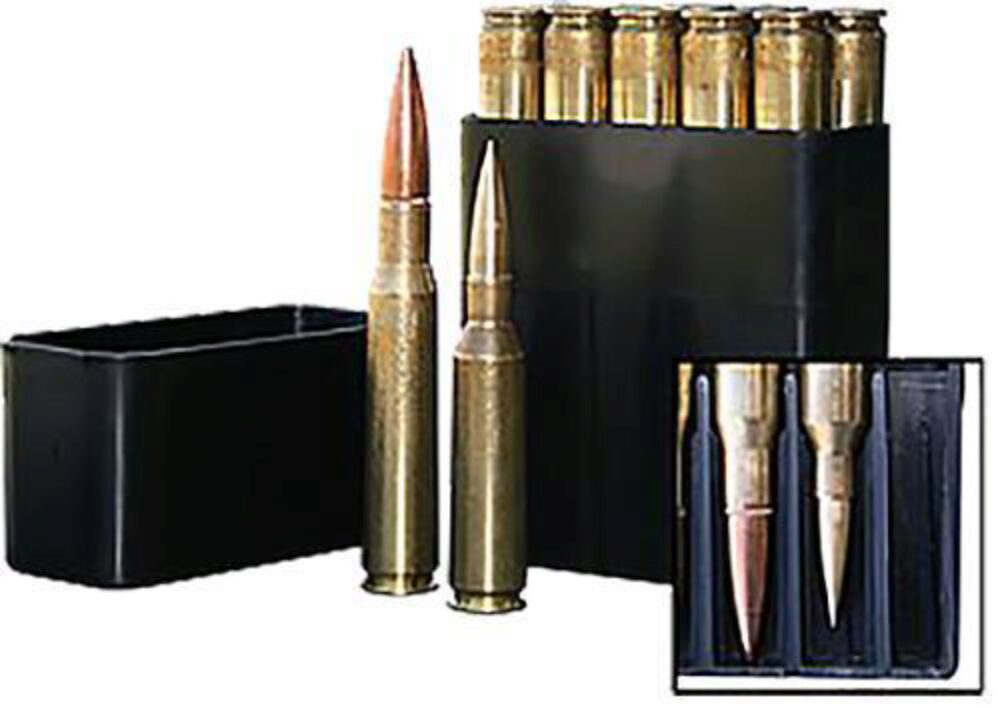 MTM Case-Gard BMG1040 Slip-Top Ammo Box  50 BMG Rifle Black Polyp