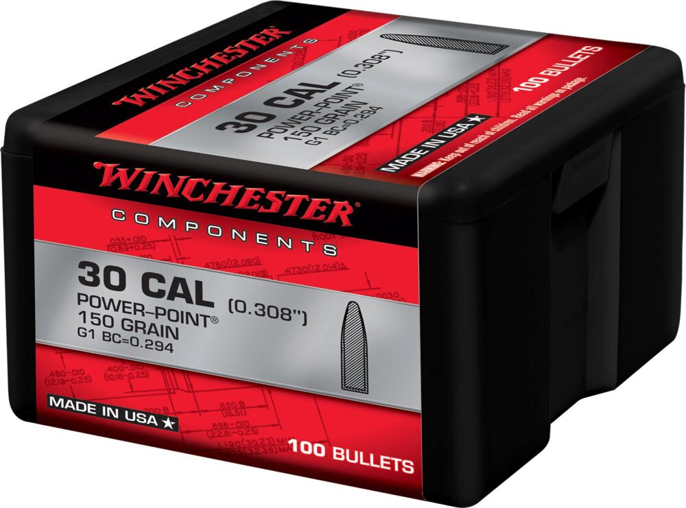 Winchester Ammo WB30PP150X Centerfire Rifle  30 Cal .308 150 gr P