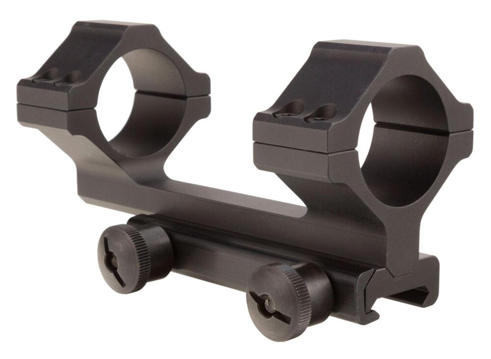Trijicon AC22037 Colt Knob Mount Scope Mount/Ring Combo Black Ano Trijicon AC22037 Colt Knob Mount Scope Mount/Ring Combo Black Ano