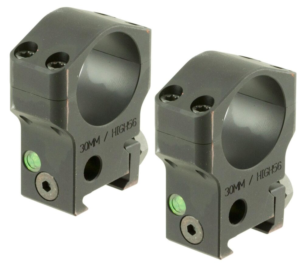 Accu-Tac HSR300 30 MM Scope Rings  Flat Black