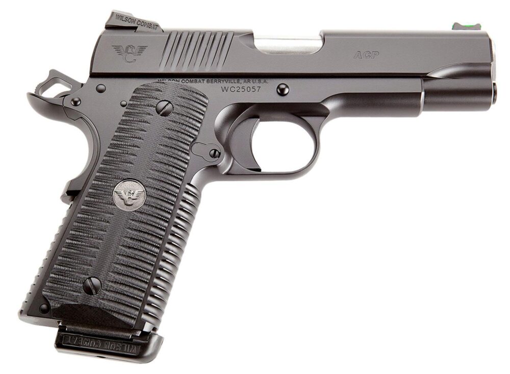 Wilson Combat ACPSOM45 ACP Commander 45 ACP 4.25 8+1 Black Armor-