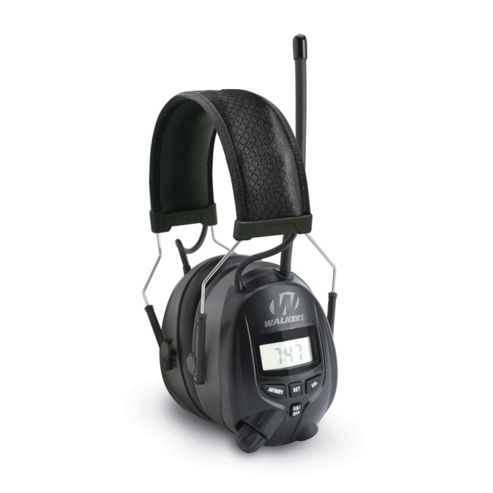 Walker's GWPRDOM AM/FM Digital Muff Polymer 25 dB Over the Head B