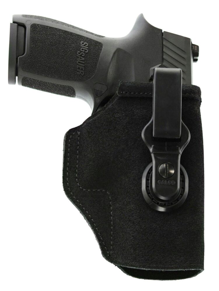 Galco TUC662B Tuck-N-Go 2.0 IWB Black Leather UniClip/Stealth Cli