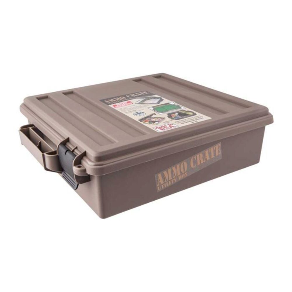 MTM Case-Gard ACR4-18 Ammo Crate Utility Box Dark Earth Polypropy