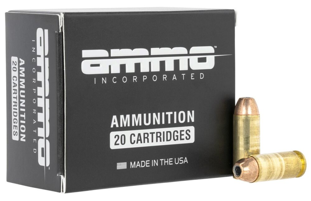 Ammo Inc 10180JHPA20 Signature  10mm Auto 180 gr Jacket Hollow Po