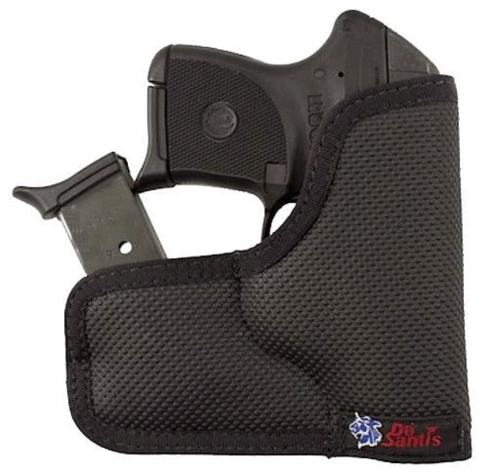 DeSantis Gunhide M33BJG3Z0 Nemesis Ammo Pocket Black Rubberized F