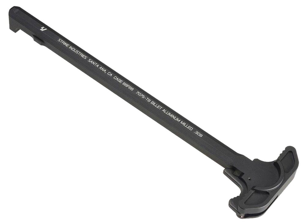 Strike Industries ARCH308 Charging Handle  AR-10 Black Anodized A