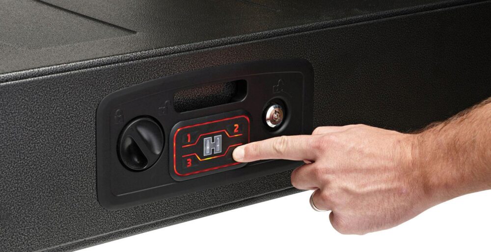 Hornady 98190 Rapid Safe AR Gunlocker RFID Access Code Key Entry