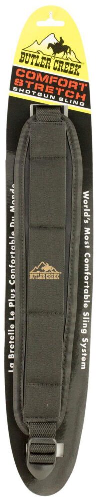 Butler Creek 80023 Comfort Stretch Shotgun Sling Black Neoprene w