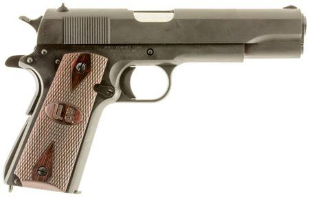 Auto-Ordnance 1911BKOW 1911 A1 GI Spec 45 ACP 7+1, 5 Stainless St