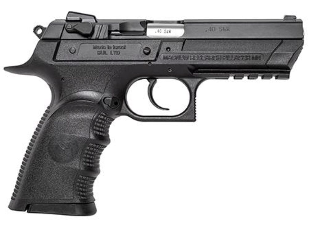 Magnum Research BE94133RL Baby Eagle III  40 S&W 4.43 12+1 Black