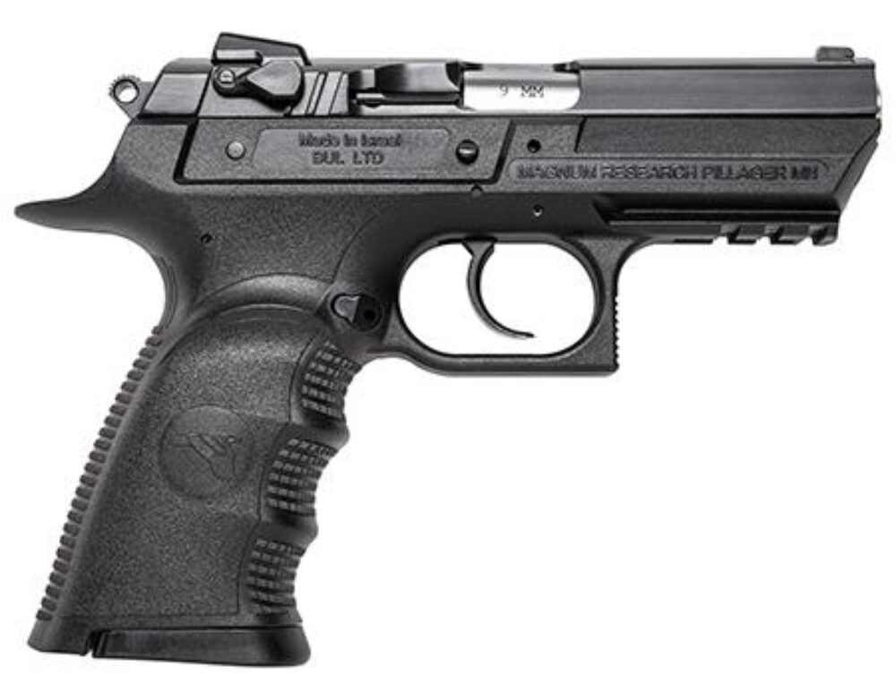 Magnum Research BE99003RSL Baby Eagle III Semi-Compact 9mm Luger