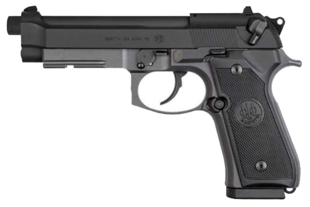 Beretta USA J90A192FSR59 92FSR  Full Size Frame 22 LR 15+1 5.30 B