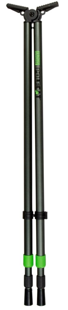 Primos 65483 Pole Cat  Shooting Stick, Tall, Black Aluminum, 25-6