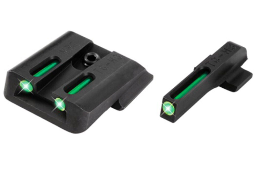 TruGlo TG131MPT TFO  Black | Green Tritium & Fiber Optic Front Si