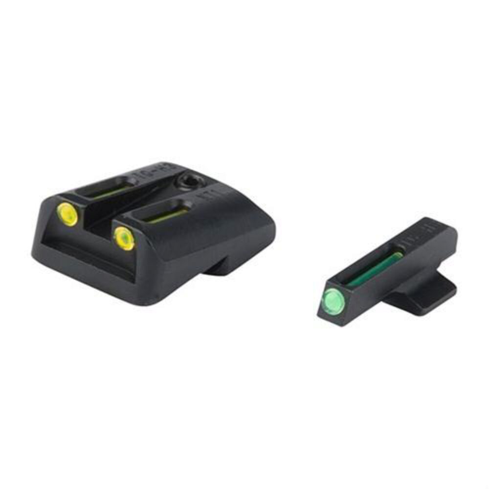 TruGlo TGTG131NT1Y TFO  Black | Green Tritium & Fiber Optic Front