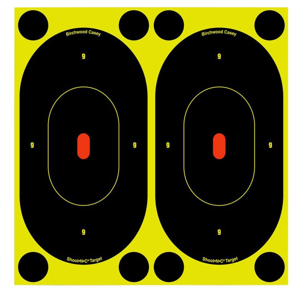Birchwood Casey 34750 Shoot-N-C Reactive Target Self-Adhesive Pap