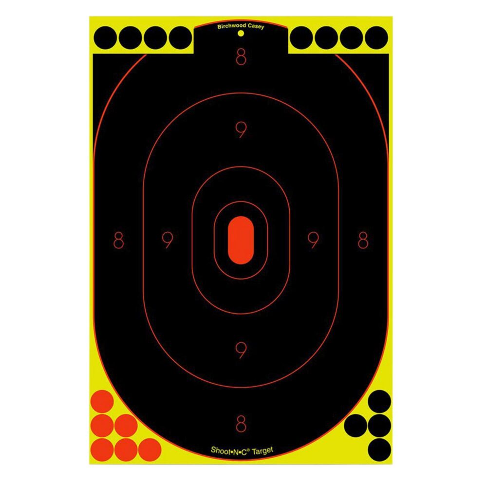 Birchwood Casey 34617 Shoot-N-C Reactive Target Self-Adhesive Pap