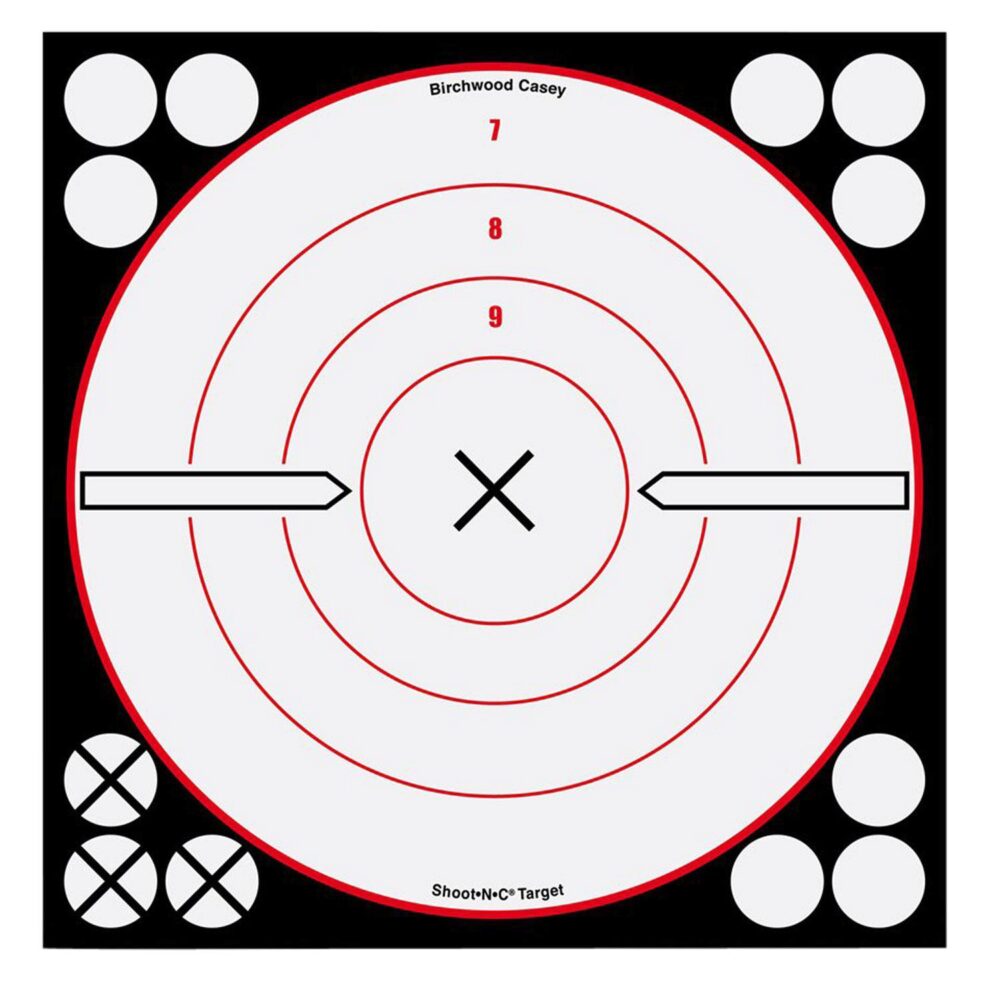 Birchwood Casey 34802 Shoot-N-C Reactive Target Self-Adhesive Pap