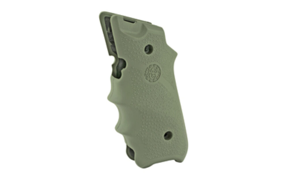 Ruger MKIV Rubber Grip with Finger Grooves OD Green