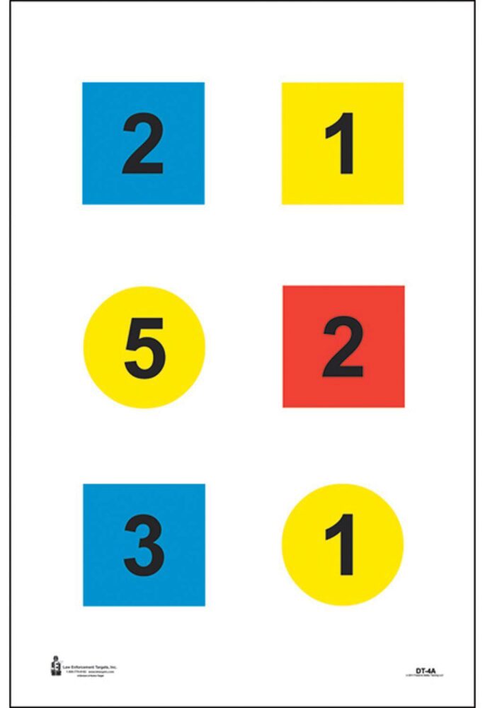 Action Target DT4C100 Training Discretionary Command Circle/Squar
