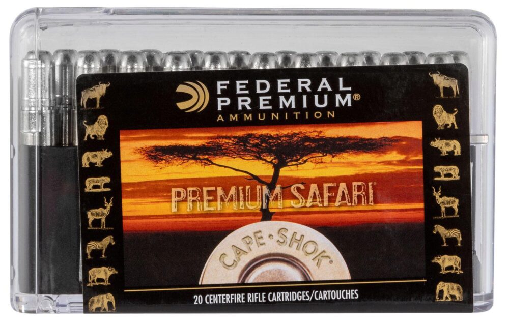 Federal P458T2 Premium Safari Cape-Shok 458 Win Mag 500 gr Trophy
