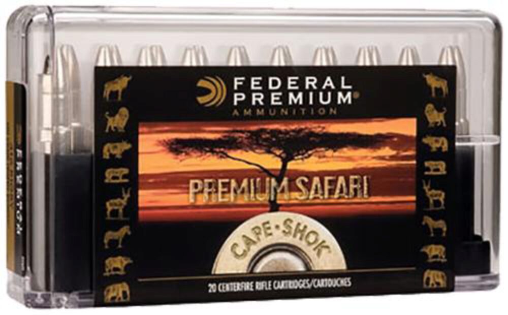 Federal P500NSA Premium Safari Cape-Shok 500 Nitro Express 570 gr