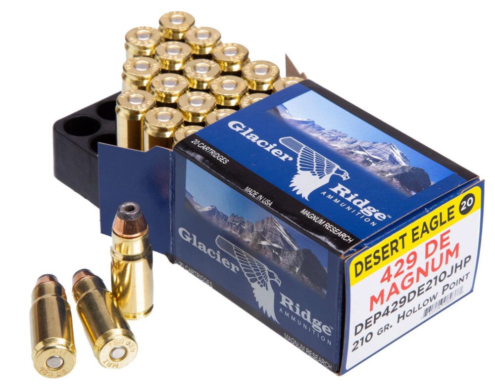 Magnum Research DEP50FP325 BoneCrusher  50 AE 325 gr Flat Point 2