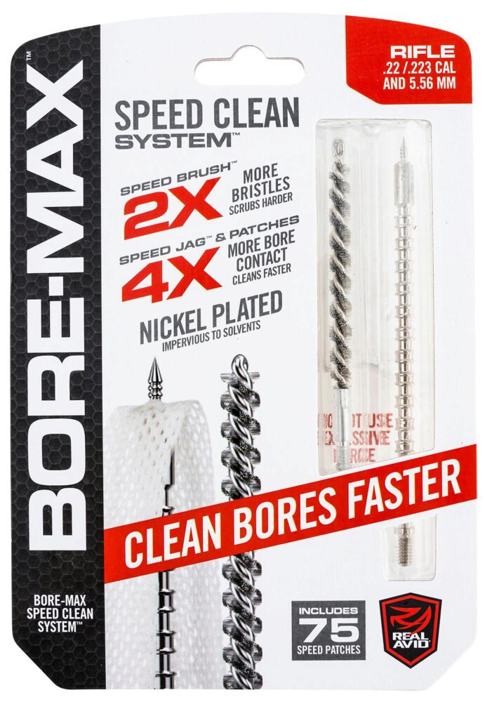 Real Avid AVBMSET223 Bore-Max Speed Clean Upgrade Set 223 Rem 22