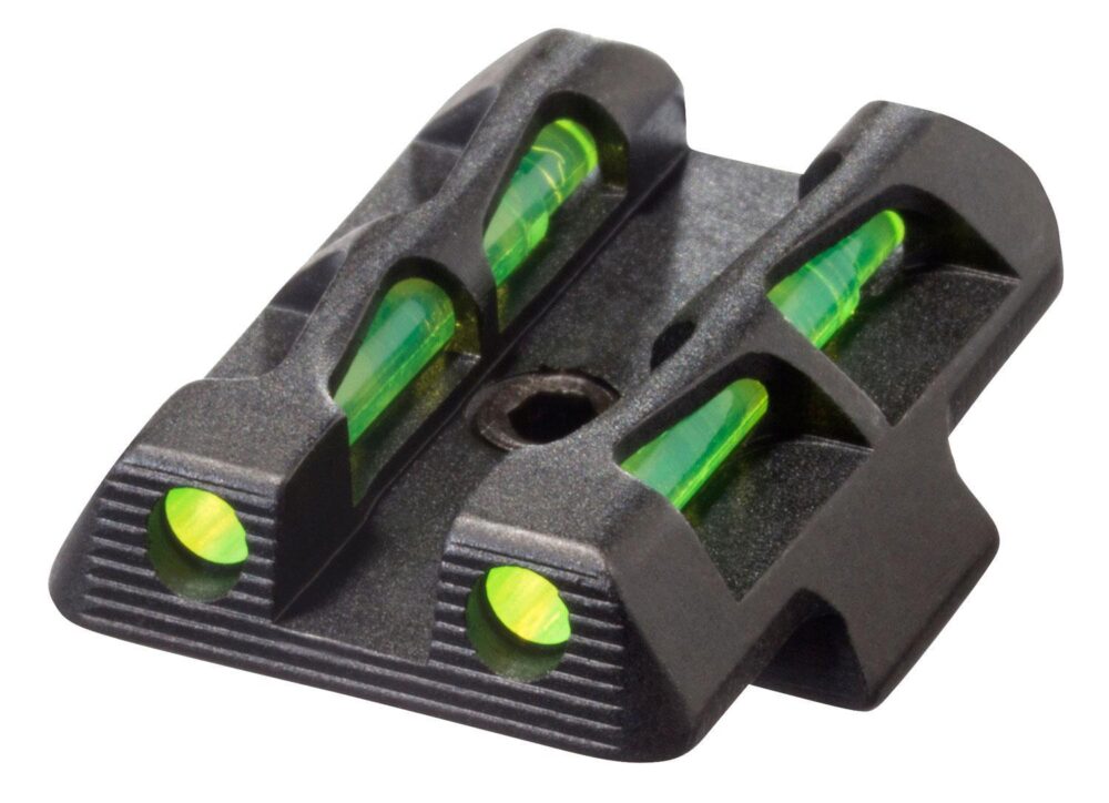 HiViz GLLW11 LiteWave Rear Sight Interchangeable Green Fiber Opti