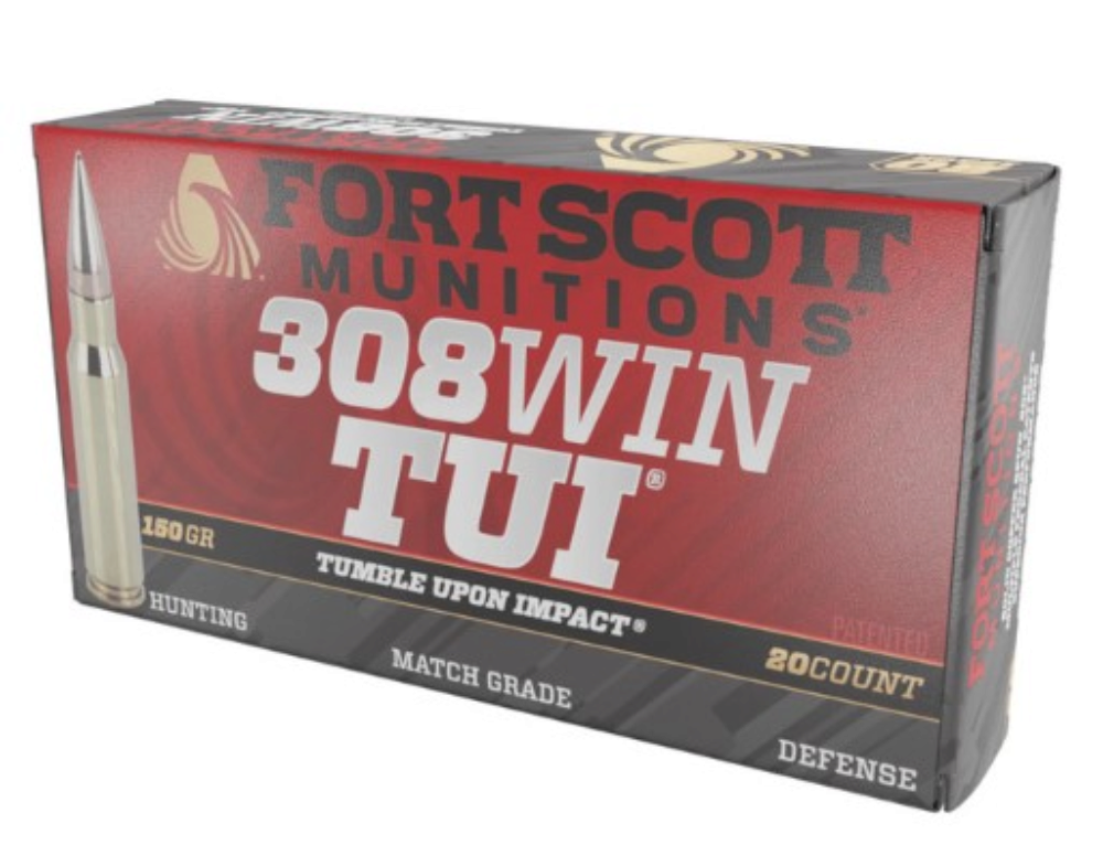 Fort Scott Munitions 308150SCV2 Tumble Upon Impact (TUI) Rifle 30