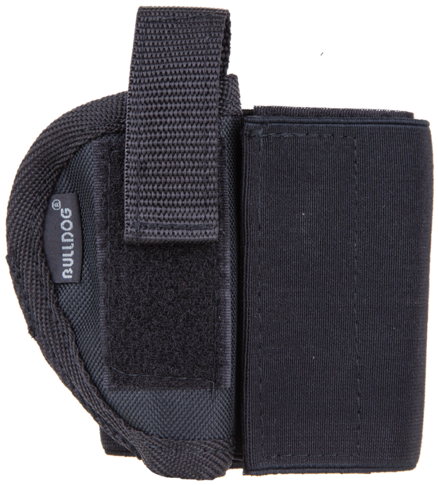 Bulldog WANK2R Ankle  Black Elastic Velcro Fits S&W J Frame Fits