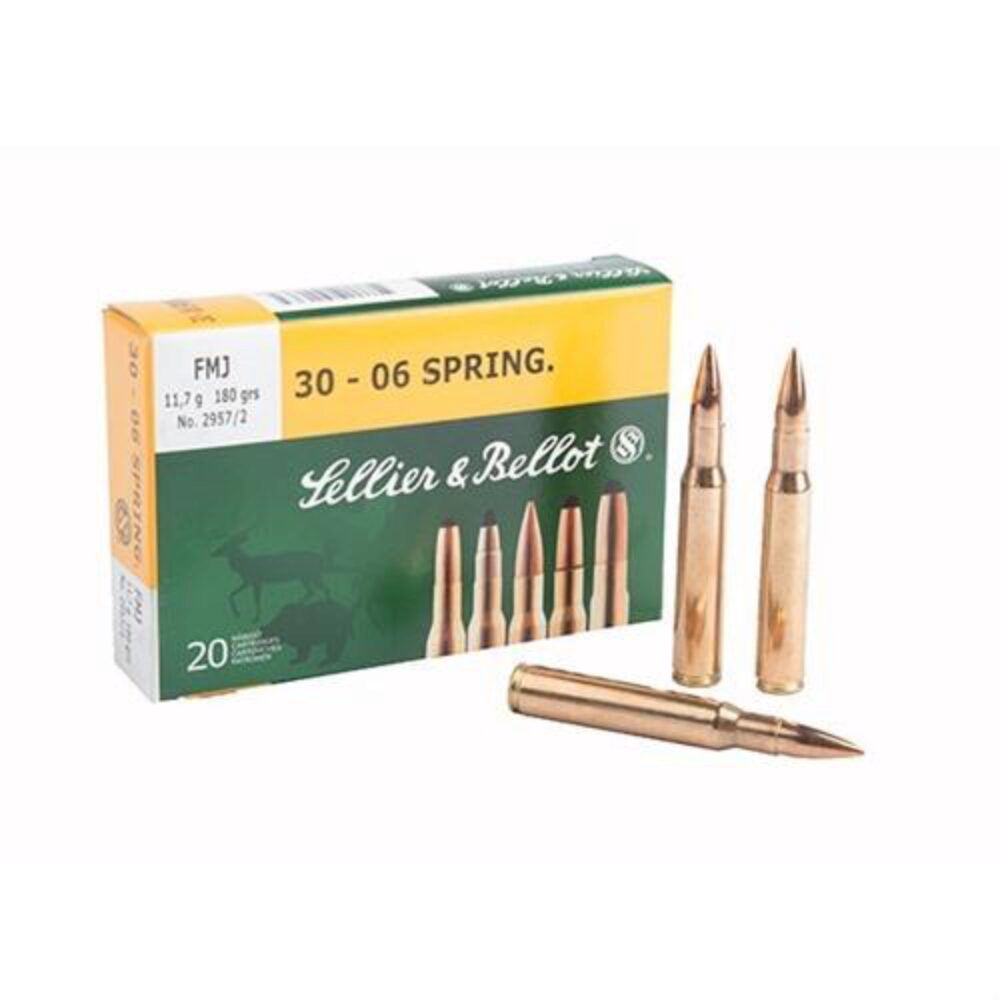 Sellier & Bellot 308 Winchester 180 Gr FMJ 20/bx
