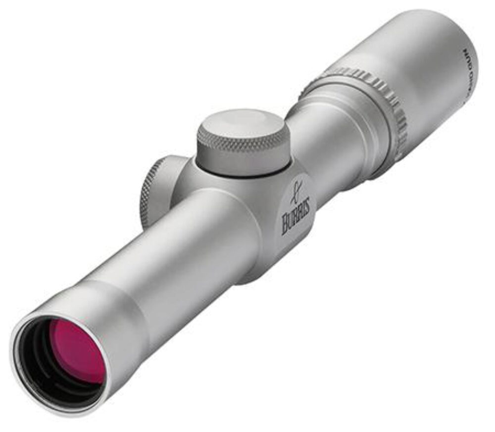 Burris 200229 Handgun  Nickel 2x20mm 1 Tube Plex Reticle