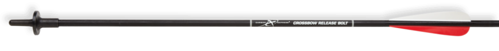 Carbon Express 55604 Crossbow Release Bolt  Black/Red 22 Carbon F