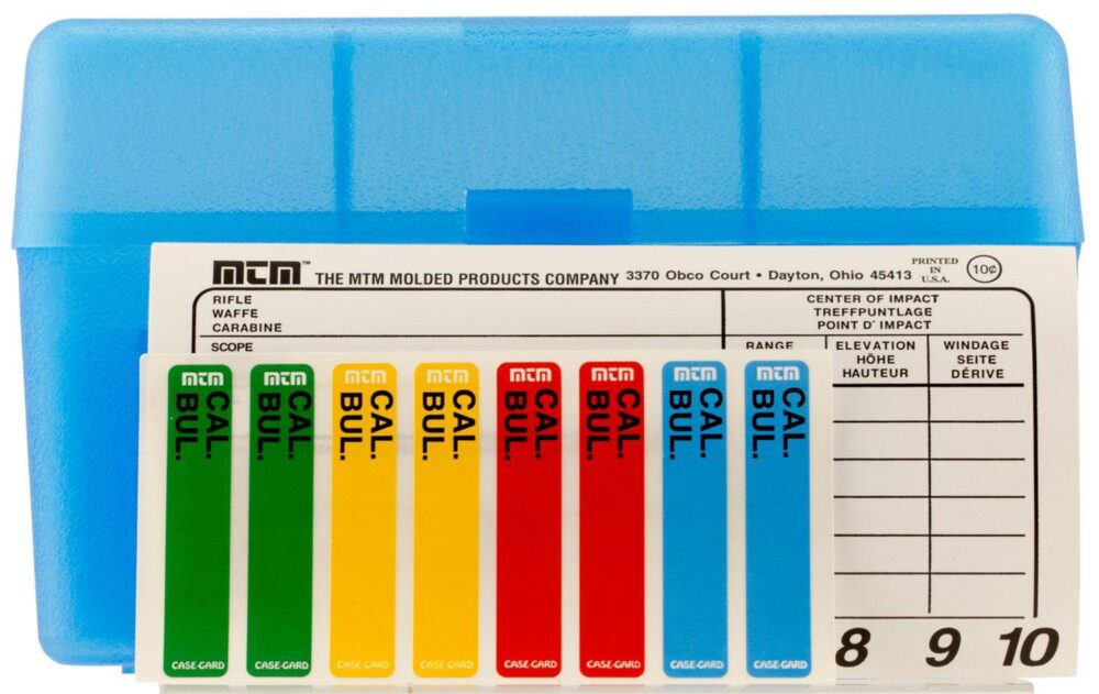 MTM Case-Gard RL-50-24 Case-Gard R-50 Multi-Caliber Clear Blue Po