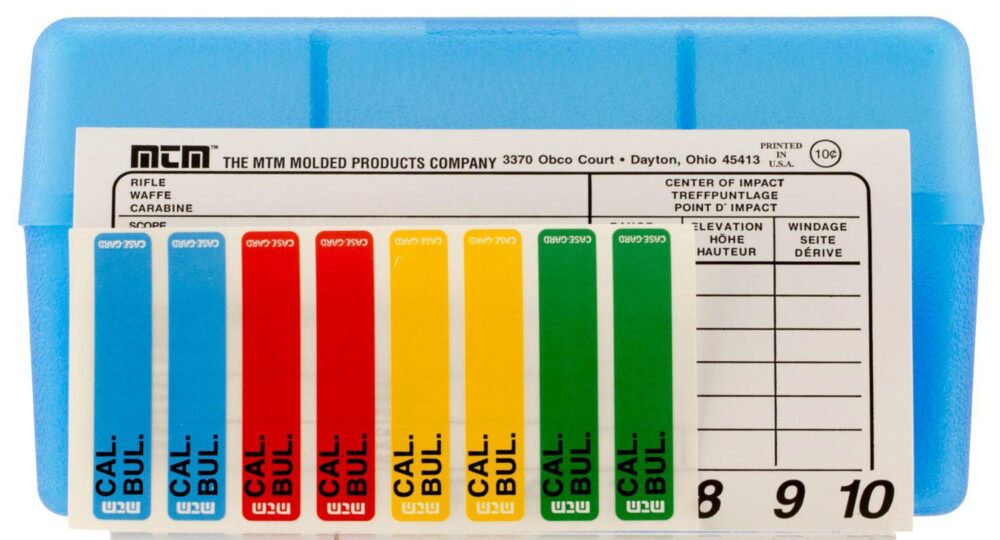 MTM Case-Gard RM-50-24 Case-Gard R-50 Multi-Caliber Clear Blue Po