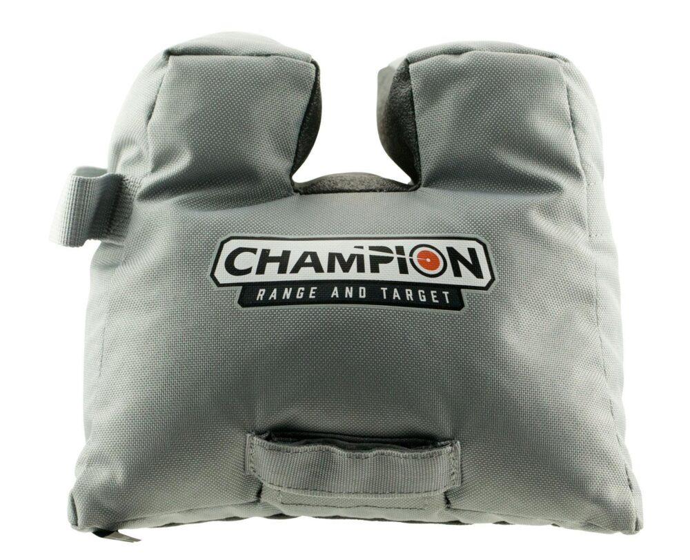 Champion Targets 40893 Shooting Bag  Front Bag Gray w/Black Panel