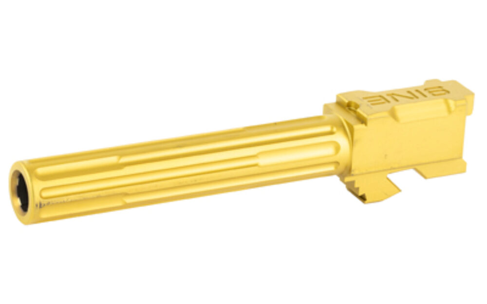 Lantac 9ine G17 Fluted Handgun Barrel Non Threaded Bronze