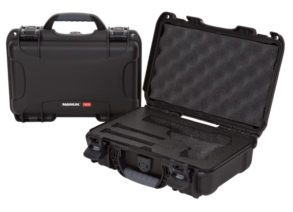 Nanuk 909CLASG1 909 Classic Gun Case Waterproof & Airline Approve