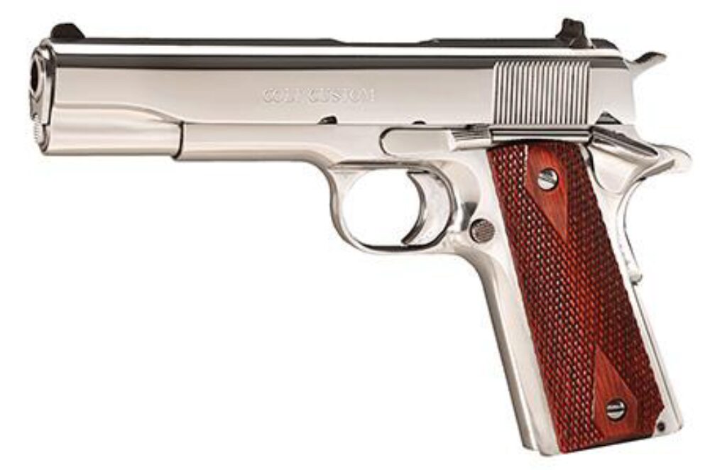 Colt Mfg O2071ELC2 Custom Government 38 Super 9+1 5 Stainless Nat