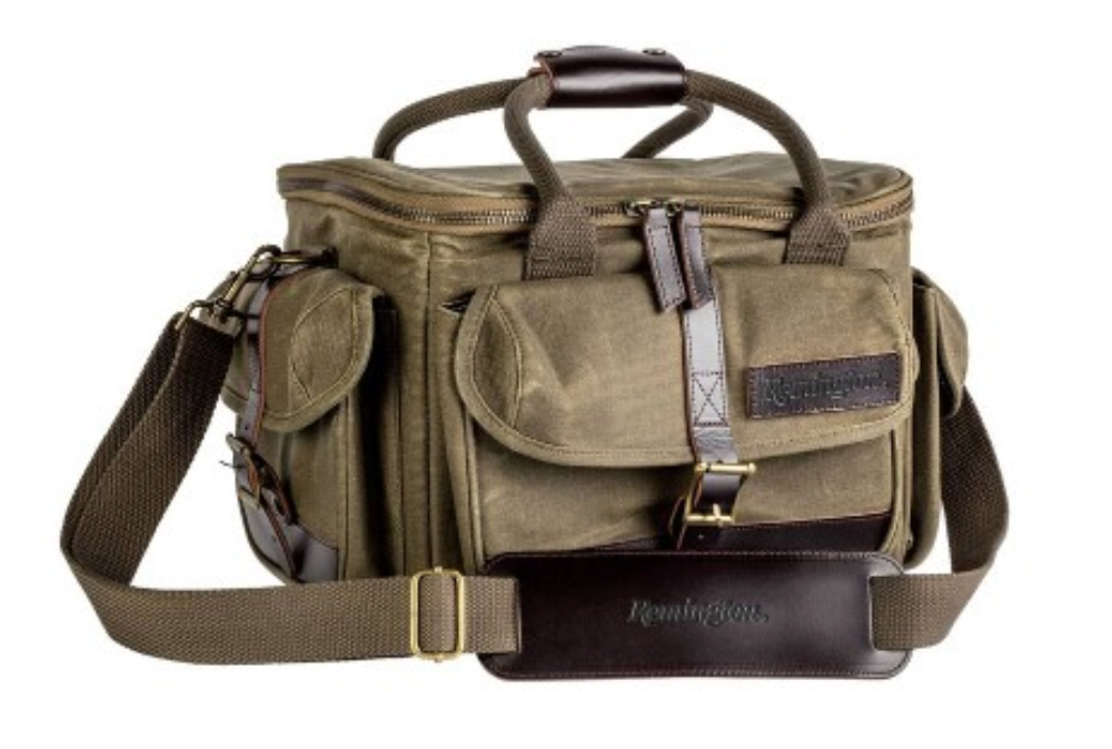 The Remington Premier range bag, featuring exterior pockets for e